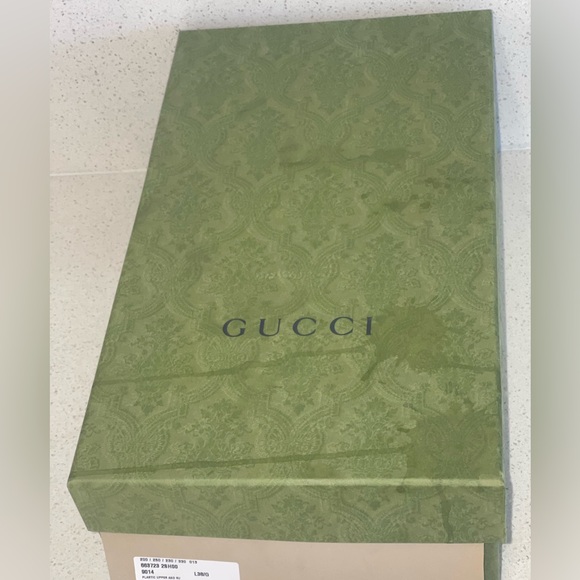 NEW Gucci Women White Rhyton Cat Eye Sneakers EU 38.5 RETAIL $930 - Picture 12 of 14